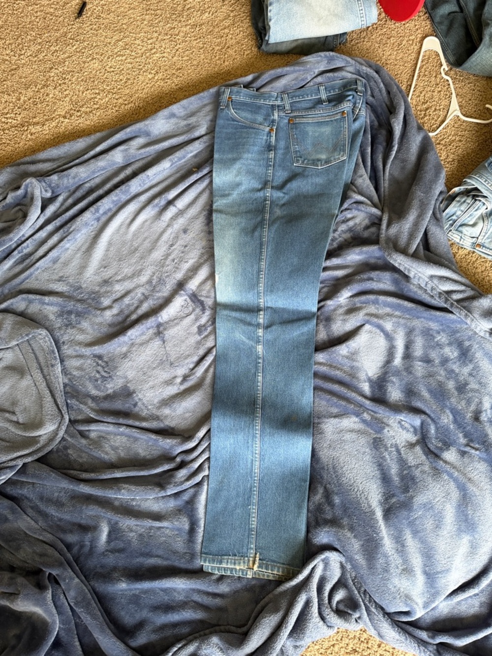 Wrangler Medium Blue Denim Jeans